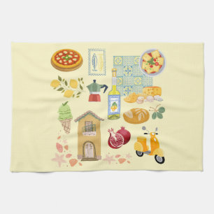 Linge De Cuisine Vie rurale en Italie