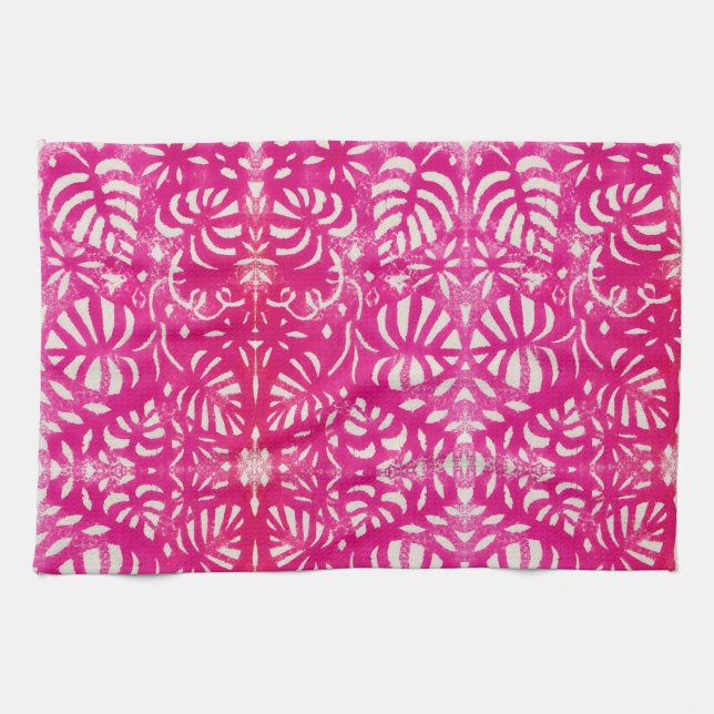 Linge De Cuisine Vigne Chaleureuse (Horizontal)