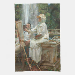 Linge De Cuisine Villa Torlonia à Frascati, Italie par Sargent