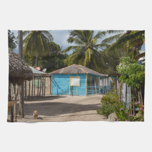 Linge De Cuisine Village de Mano Juan à Saona en République Dominic