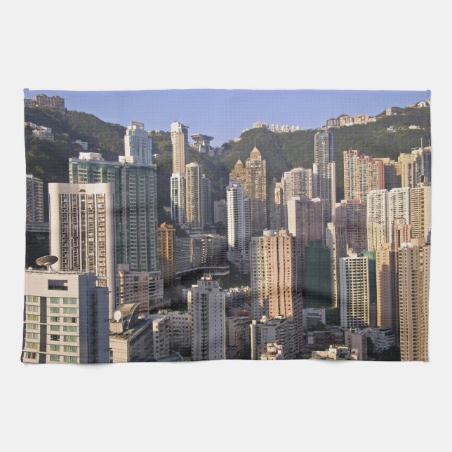 Linge De Cuisine Ville de Hong Kong, Chine (Horizontal)