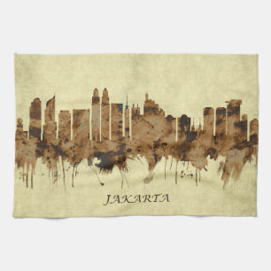 Linge De Cuisine Ville de Jakarta Indonésie