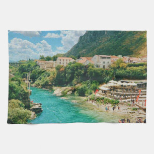 Linge De Cuisine Ville de Mostar - Bosnie-Herzégovine