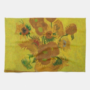 Linge De Cuisine Vincent Van Gogh 15 Tournesols Peinture