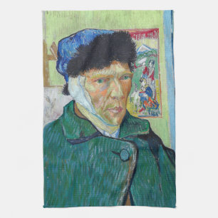 Linge De Cuisine Vincent van Gogh - Autoportrait à l'oreille bandée