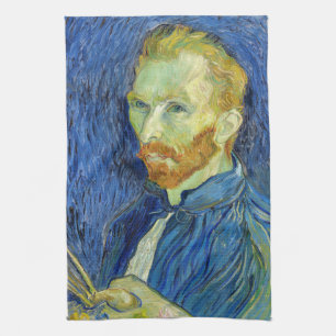 Linge De Cuisine Vincent van Gogh - Autoportrait avec Palette