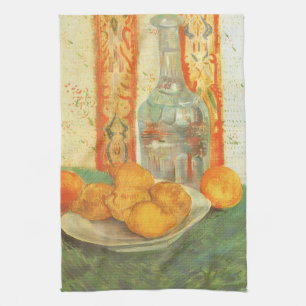 Linge De Cuisine Vincent van Gogh - Carafe et citrons sur une assie