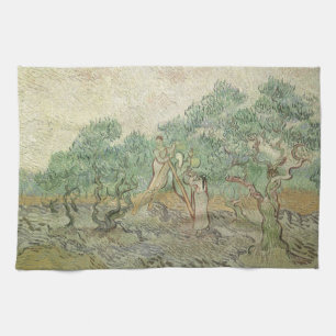 Linge De Cuisine Vincent van Gogh - Cueillette des olives
