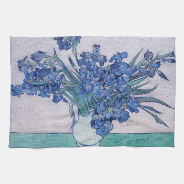 Linge De Cuisine Vincent Van Gogh. Irises (Horizontal)
