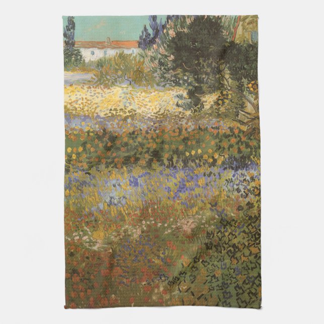 Linge De Cuisine Vincent van Gogh - Jardin en fleurs (Vertical)