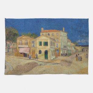 Linge De Cuisine Vincent van Gogh - La Maison Jaune / La Rue
