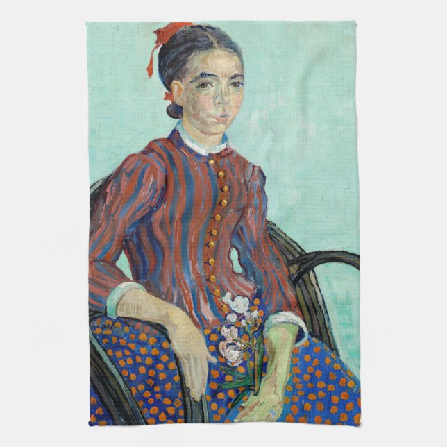 Linge De Cuisine Vincent van Gogh - La Mousme (Vertical)