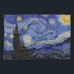 Linge De Cuisine Vincent Van Gogh - La nuit étoilée<br><div class="desc">The Starry Night / La nuit etoilee - Vincent Van Gogh en 1889</div>