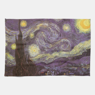 Linge De Cuisine Vincent van Gogh - La Nuit étoilée