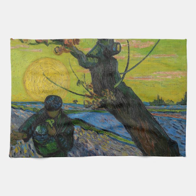 Linge De Cuisine Vincent van Gogh - Le Sower (Horizontal)