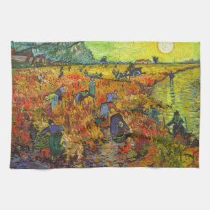 Linge De Cuisine Vincent van Gogh - Le vignoble rouge