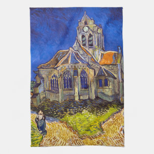 Linge De Cuisine Vincent van Gogh - L'église d'Auvers-sur-Oise
