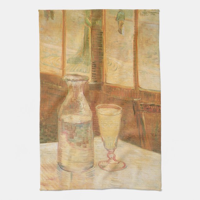 Linge De Cuisine Vincent van Gogh - Nature morte avec de l'absinthe (Vertical)
