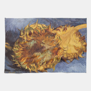 Linge De Cuisine Vincent van Gogh - Nature morte : Deux tournesols 