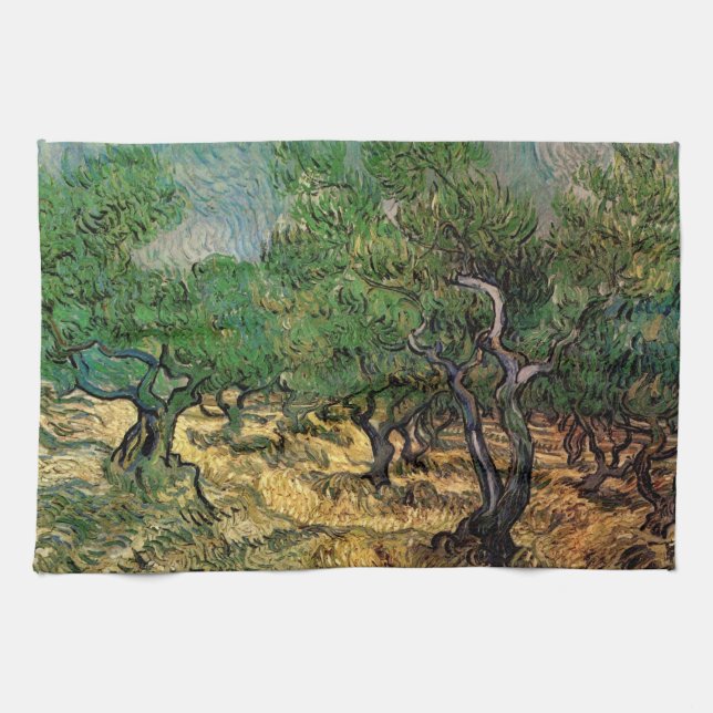 Linge De Cuisine Vincent van Gogh - Olive Grove (Horizontal)