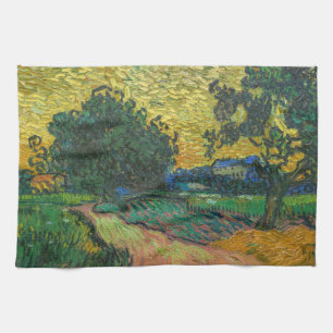 Linge De Cuisine Vincent van Gogh - Paysage au crépuscule