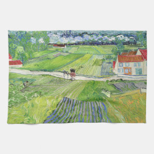 Linge De Cuisine Vincent van Gogh - Paysage avec Carrosse & Train