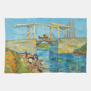 Linge De Cuisine Vincent van Gogh - Pont de Langlois à Arles #1