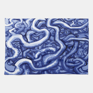 Linge De Cuisine Vins Bleus
