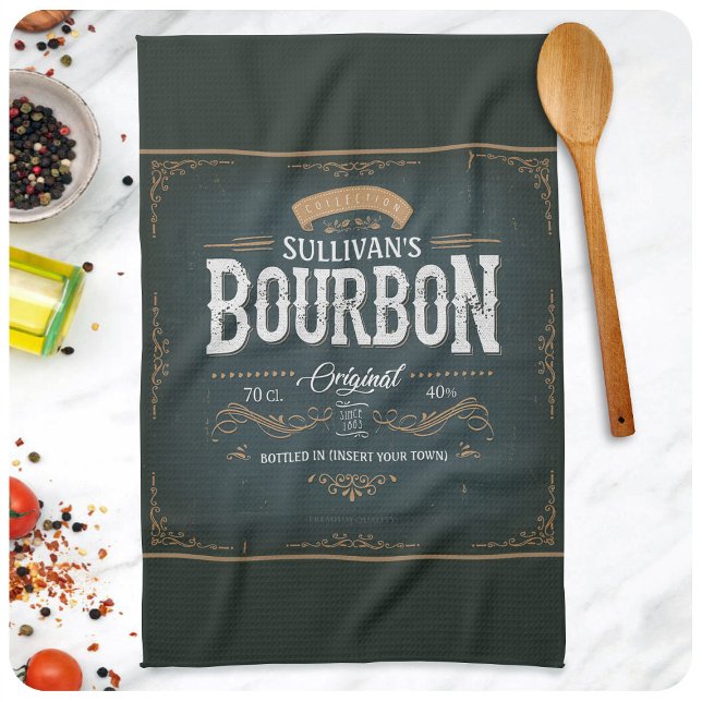Linge De Cuisine Vintage American Bourbon (Créateur téléchargé)
