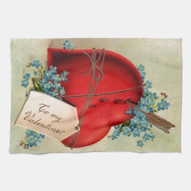 Linge De Cuisine Vintage Big Red (Horizontal)