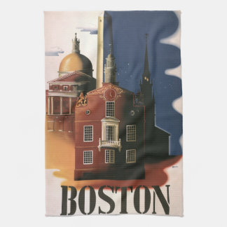Linge De Cuisine Vintage Boston, Massachusetts La chevauchée de Pau