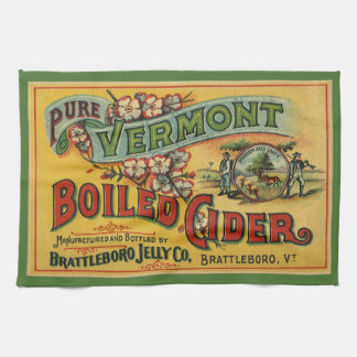 Linge De Cuisine Vintage Brattleboro Jelly Cider bouilli Vermont