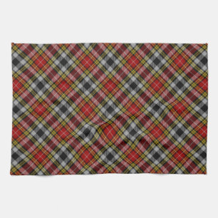 Linge De Cuisine Vintage Buchanan Old Dress Highland Tartan