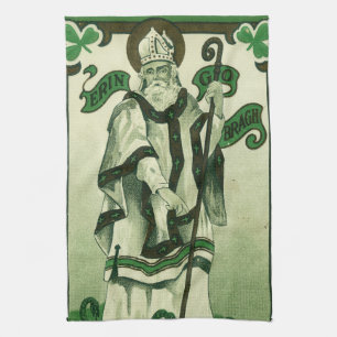 Linge De Cuisine Vintage - Erin Go Bragh - Vœux de la Saint-Patrick