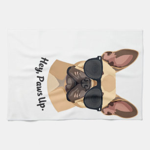Linge De Cuisine Vintage Hey, Paws Up Lunettes de soleil pour boule