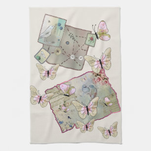 Linge De Cuisine Vintage papillon