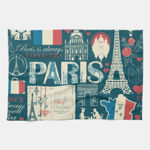 Linge De Cuisine Vintage parisien : France Élégance