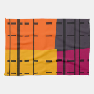 Linge De Cuisine Vintage Pop Art Motif coloré