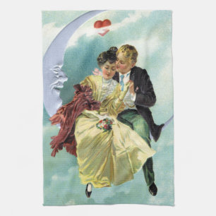 Linge De Cuisine Vintage Saint Valentin Amour et romance victoriens