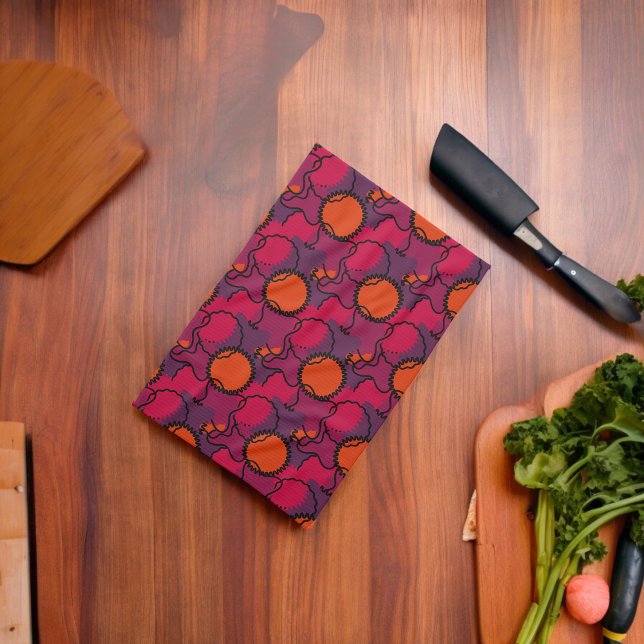 Linge De Cuisine Virus  (Kitchen Towel)