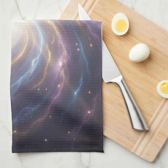 Linge De Cuisine Vision Éthérée – Au-delà de la Réalité58 (Quart Plié)