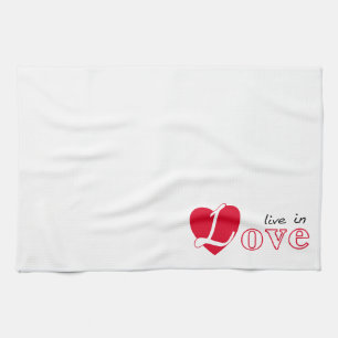 Linge De Cuisine Vivre amoureux