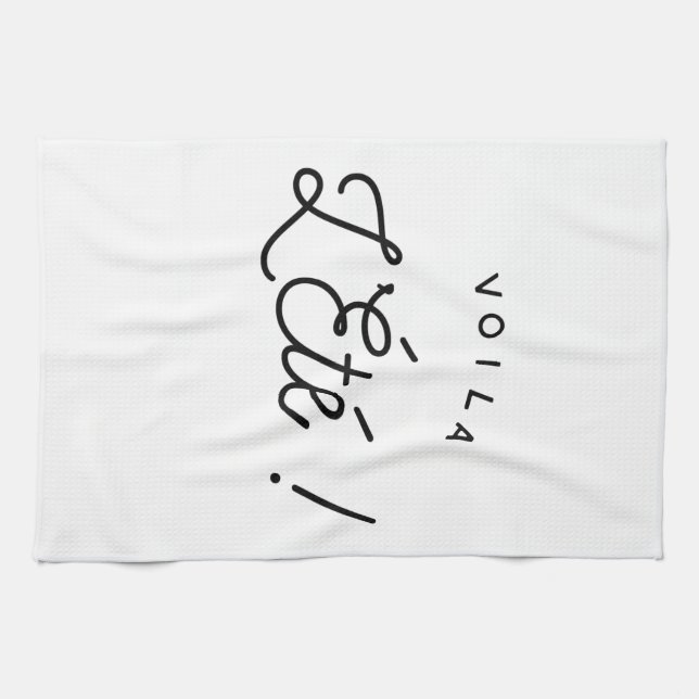 Linge De Cuisine voilà l'été (Horizontal)