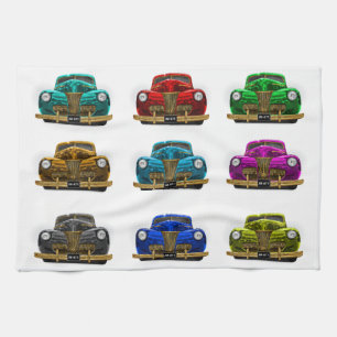 Linge De Cuisine Voiture classique vintage