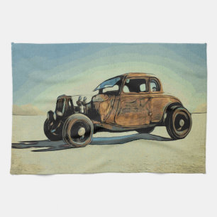 Linge De Cuisine Voiture de route chaude