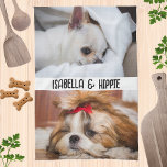 Linge De Cuisine Vos photos de chiot chien mignon photos personnali<br><div class="desc">Votre chiot chien animal de compagnie photo personnalisée chihuahua et shih tzu. Customisez-le avec Votre photo d'animaux de compagnie,  de chiens,  de chats...  Beau cadeau personnalisé pour les amoureux des animaux. chien,  chiot,  animal,  photo personnalisée,  mignon,  animaux,  chihuahua</div>