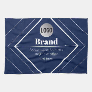 Linge De Cuisine Votre logo et design moderne personnalisable Ble