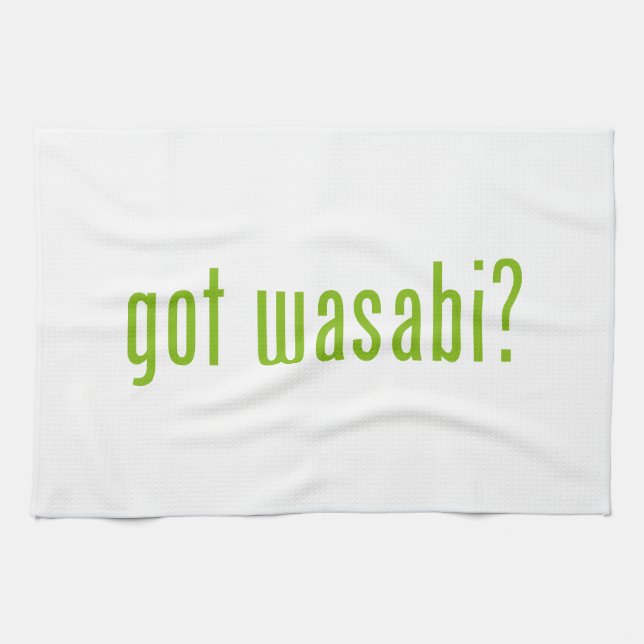 Linge De Cuisine vous avez wasabi ? (Horizontal)