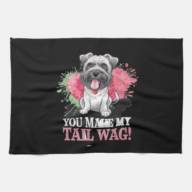 LINGE DE CUISINE VOUS FAITES MON CHIEN DE SAC DE TAIL (Horizontal)