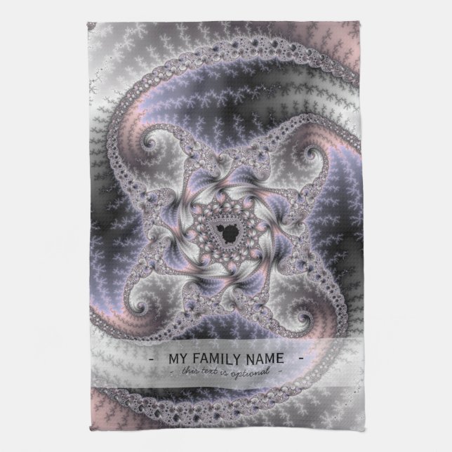 Linge De Cuisine Vous me tournez rond - Art Fractal (Vertical)